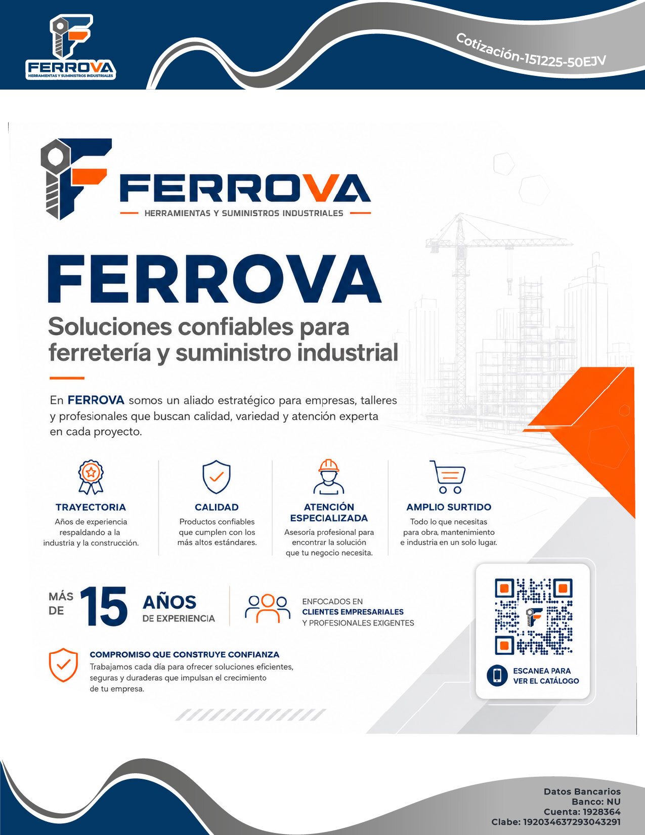 Cotización con presencia