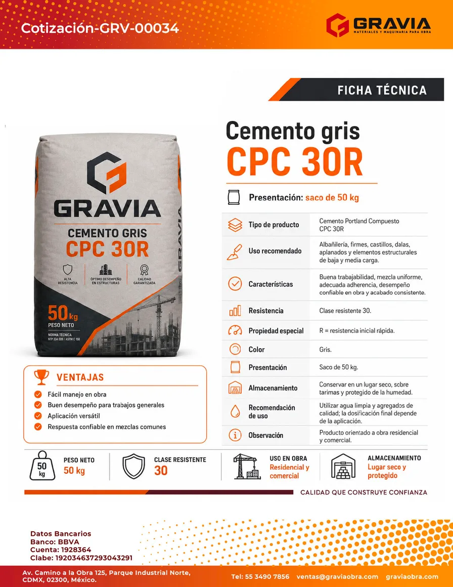 Cotización con presencia